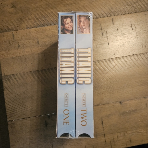 Titanic (VHS, 1998, 2-Tape Set) New & Sealed It is SEALED - Picture 3 of 5